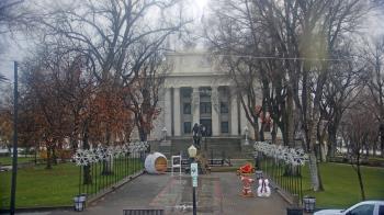 Weather camera view of Prescott Courthouse Square.