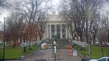 Weather camera view of Prescott Courthouse Square.