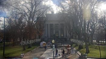 Weather camera view of Prescott Courthouse Square.