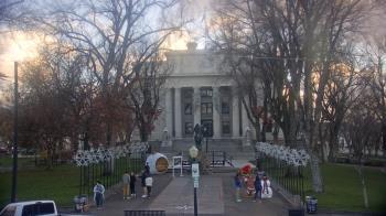 Weather camera view of Prescott Courthouse Square.