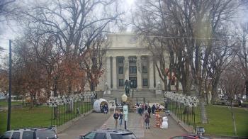 Weather camera view of Prescott Courthouse Square.