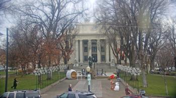 Weather camera view of Prescott Courthouse Square.