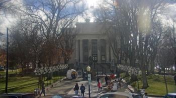 Weather camera view of Prescott Courthouse Square.