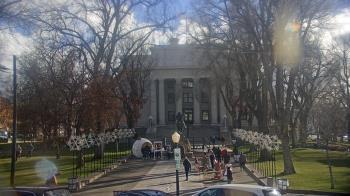 Weather camera view of Prescott Courthouse Square.