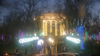 Weather camera view of Prescott Courthouse Square.