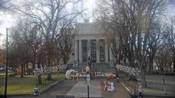 Weather camera view of Prescott Courthouse Square.