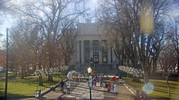 Weather camera view of Prescott Courthouse Square.
