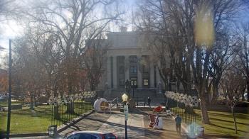 Weather camera view of Prescott Courthouse Square.