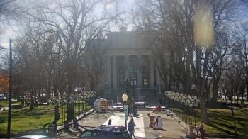 Weather camera view of Prescott Courthouse Square.