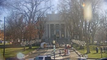 Weather camera view of Prescott Courthouse Square.