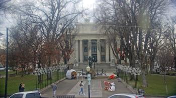 Weather camera view of Prescott Courthouse Square.