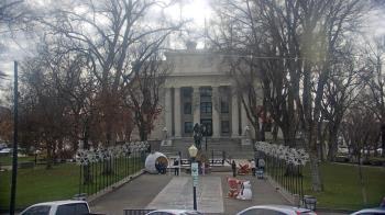Weather camera view of Prescott Courthouse Square.