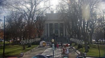 Weather camera view of Prescott Courthouse Square.
