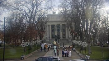 Weather camera view of Prescott Courthouse Square.