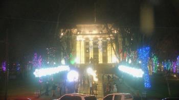 Weather camera view of Prescott Courthouse Square.