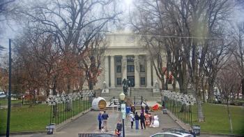 Weather camera view of Prescott Courthouse Square.