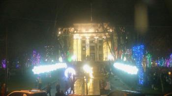 Weather camera view of Prescott Courthouse Square.