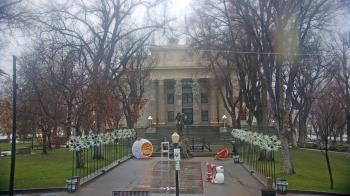 Weather camera view of Prescott Courthouse Square.