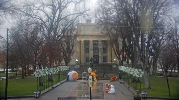 Weather camera view of Prescott Courthouse Square.