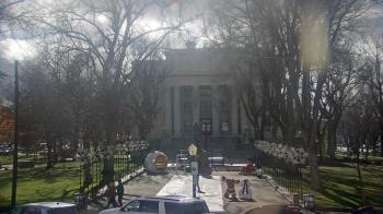 Weather camera view of Prescott Courthouse Square.