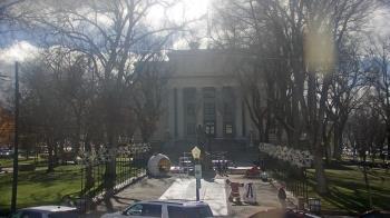 Weather camera view of Prescott Courthouse Square.