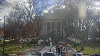Weather camera view of Prescott Courthouse Square.