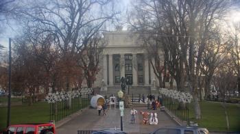 Weather camera view of Prescott Courthouse Square.