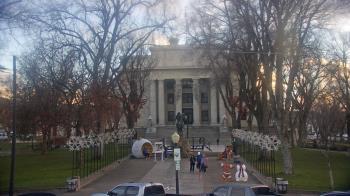 Weather camera view of Prescott Courthouse Square.