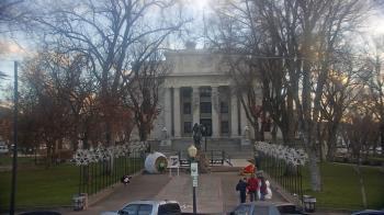 Weather camera view of Prescott Courthouse Square.