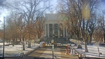 Weather camera view of Prescott Courthouse Square.