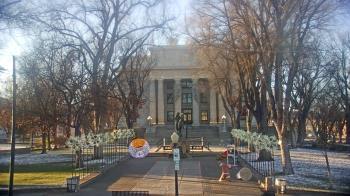 Weather camera view of Prescott Courthouse Square.