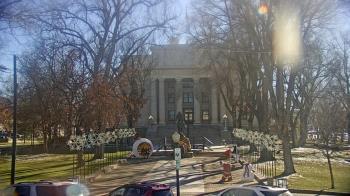 Weather camera view of Prescott Courthouse Square.