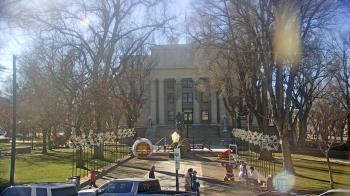 Weather camera view of Prescott Courthouse Square.