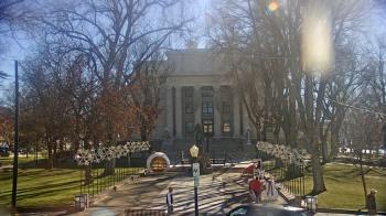 Weather camera view of Prescott Courthouse Square.