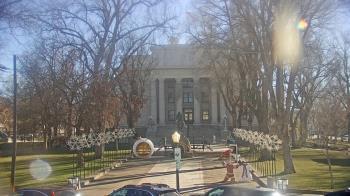 Weather camera view of Prescott Courthouse Square.
