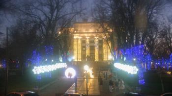 Weather camera view of Prescott Courthouse Square.