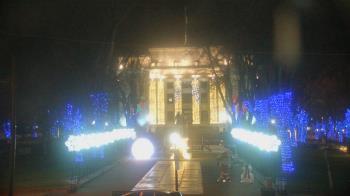 Weather camera view of Prescott Courthouse Square.