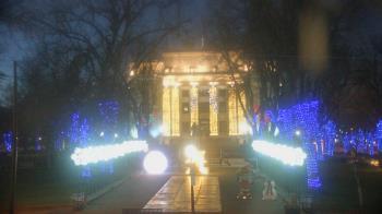 Weather camera view of Prescott Courthouse Square.