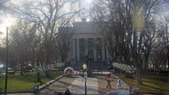 Weather camera view of Prescott Courthouse Square.