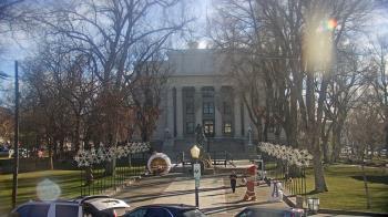 Weather camera view of Prescott Courthouse Square.