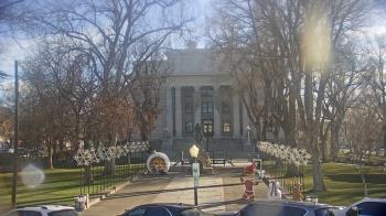 Weather camera view of Prescott Courthouse Square.