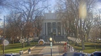 Weather camera view of Prescott Courthouse Square.