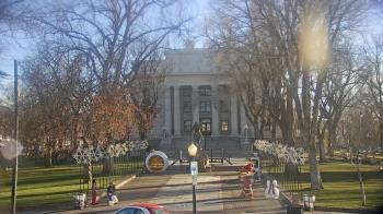 Weather camera view of Prescott Courthouse Square.