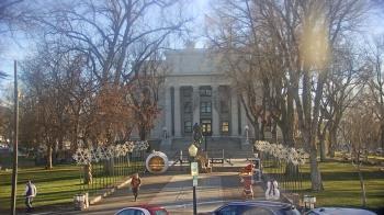 Weather camera view of Prescott Courthouse Square.