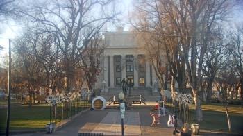 Weather camera view of Prescott Courthouse Square.