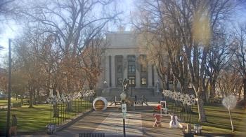 Weather camera view of Prescott Courthouse Square.