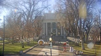 Weather camera view of Prescott Courthouse Square.