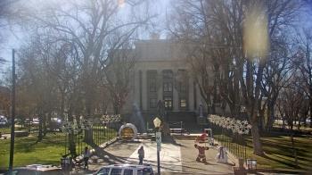 Weather camera view of Prescott Courthouse Square.