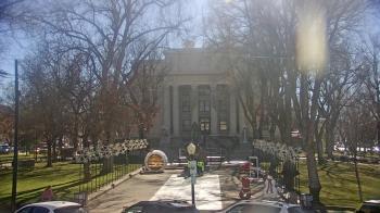 Weather camera view of Prescott Courthouse Square.