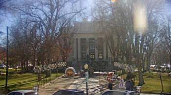 Weather camera view of Prescott Courthouse Square.